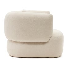 Cream Penelope Boucle Armchair